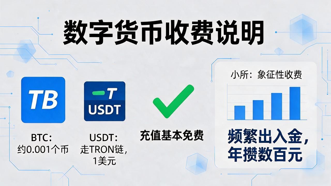 数字货币收费多少钱？交易手续费、gas费、提现费全给你算清楚