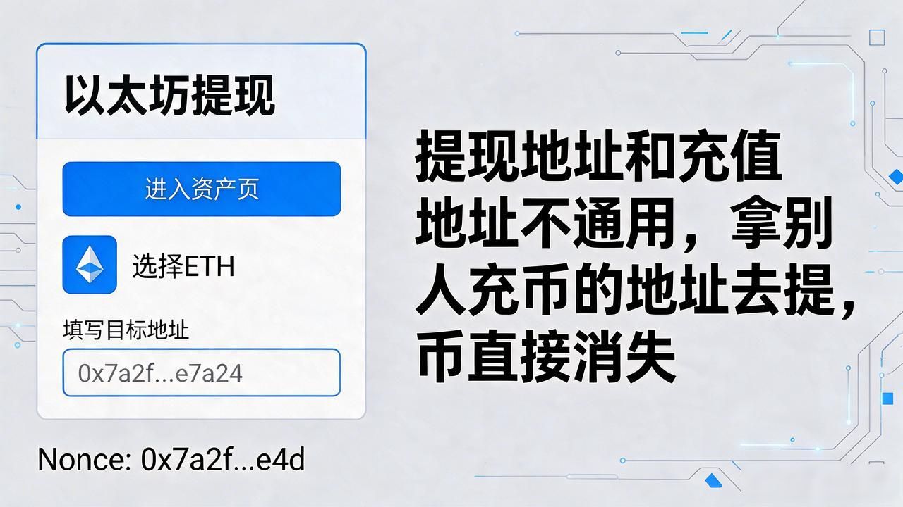 数字货币以太坊提现到钱包怎么操作？手续费到账时间讲明白