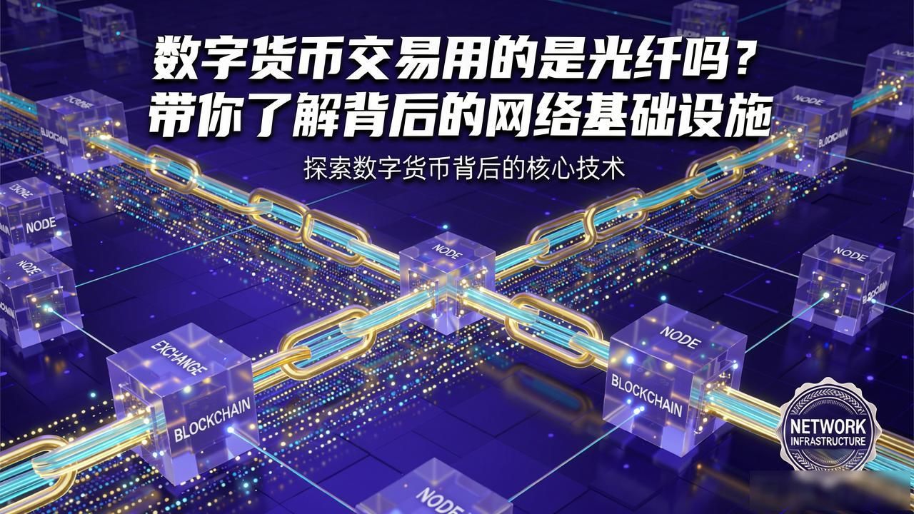 数字货币交易用的是光纤吗？带你了解背后的网络基础设施