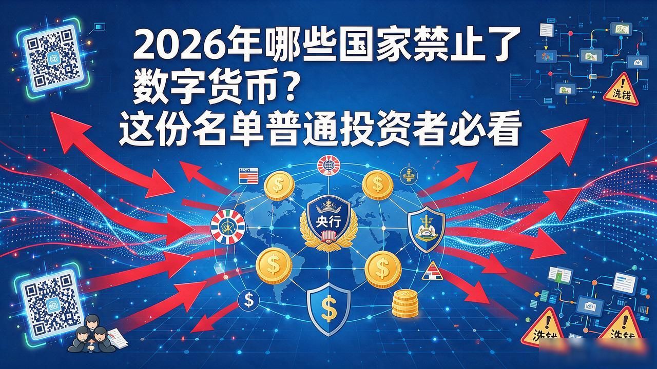 2026年哪些国家禁止了数字货币？这份名单普通投资者必看