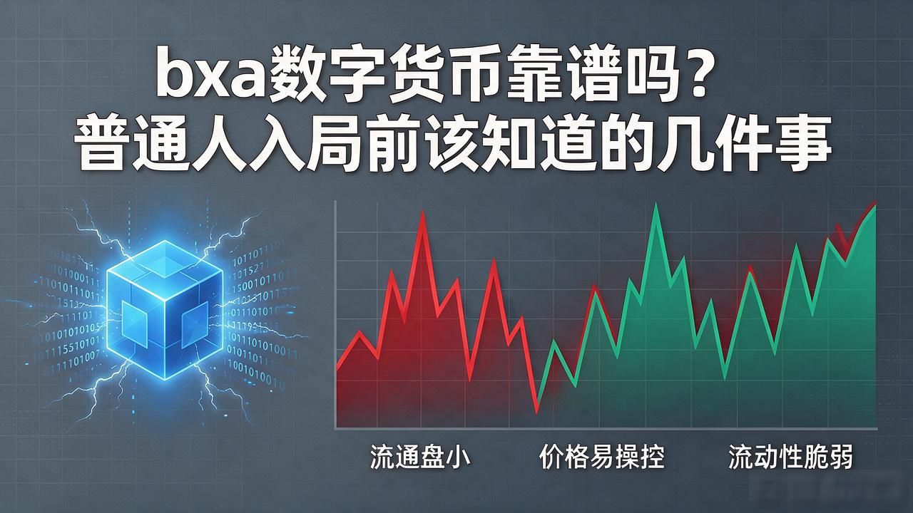 bxa数字货币靠谱吗？普通人入局前该知道的几件事