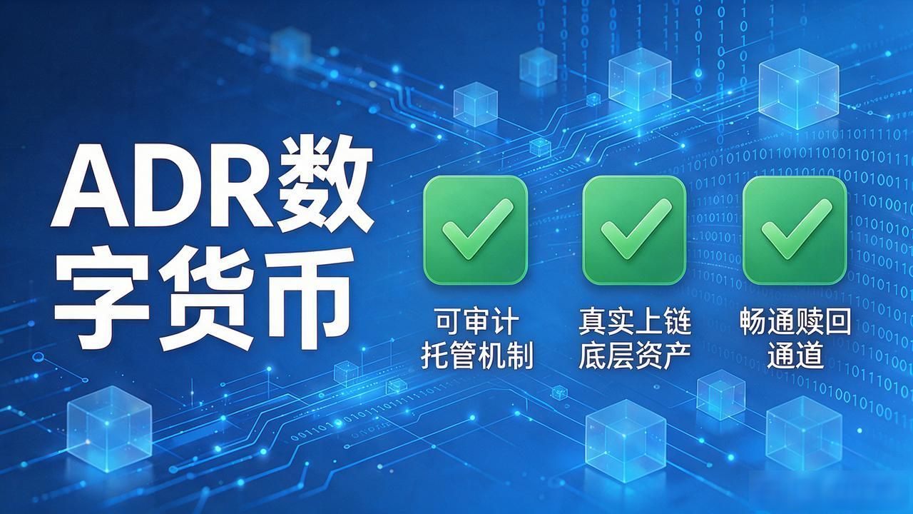 adr数字货币是啥？入局前搞清楚这几点，别稀里糊涂