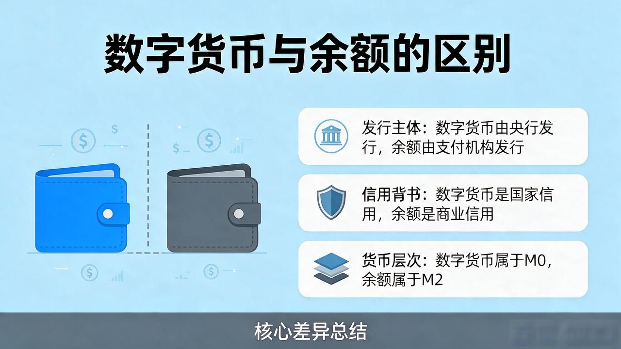 数字货币和余额的区别_数字货币与余额的区别_数字货币的流通特性