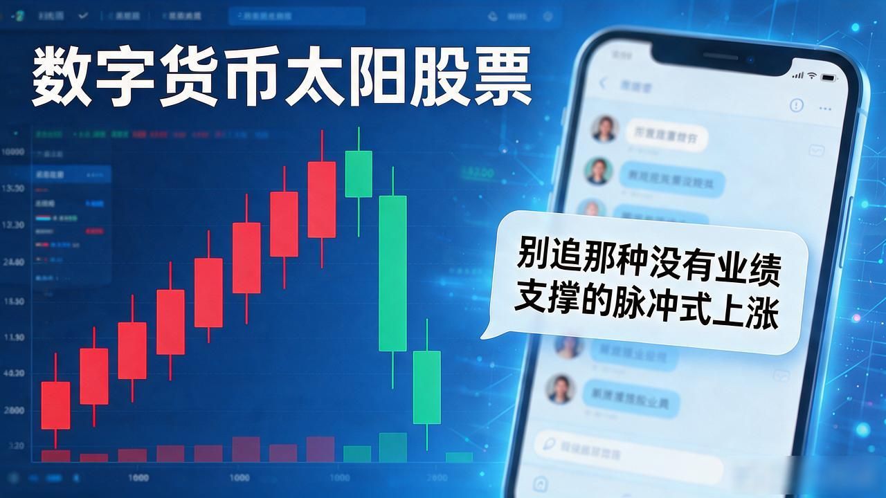 数字货币太阳股票到底能不能买，老股民说几句大实话