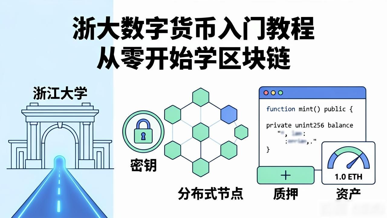 数字货币区块链浙大课程_区块链技术哈希算法共识机制_浙江大学数字货币教程