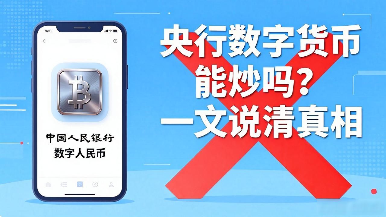 央行数字货币能炒吗？一文说清真相