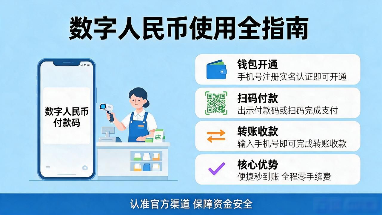 二行数字货币怎么用的？开钱包、转账、收款一篇全讲清