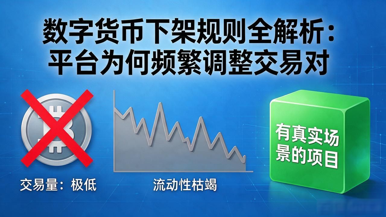 数字货币下架规则全解析：平台为何频繁调整交易对