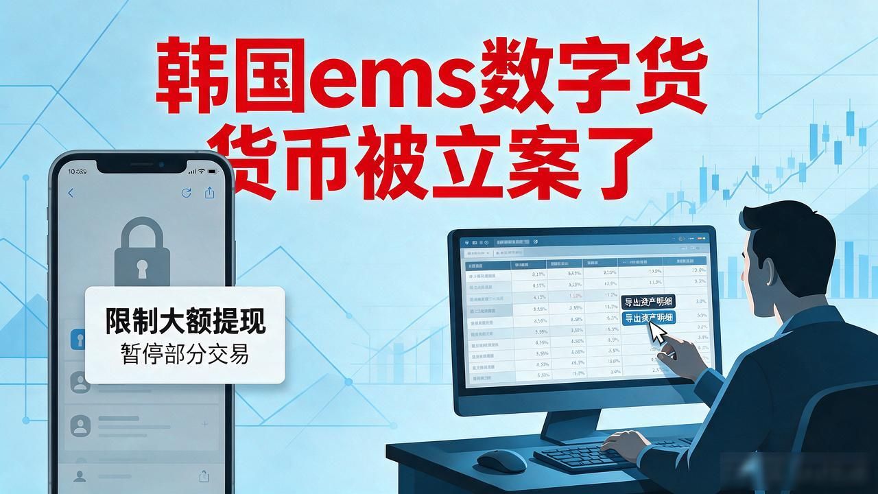 韩国ems数字货币被立案了 这条消息靠谱吗 持仓的人要注意什么