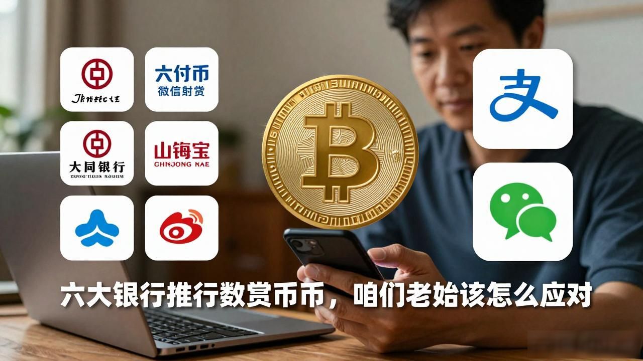 六大银行推行数字货币，咱们老百姓该怎么应对