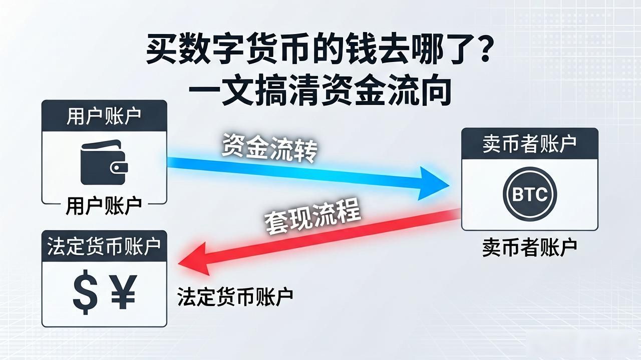 买数字货币的钱去哪了？一文搞清资金流向