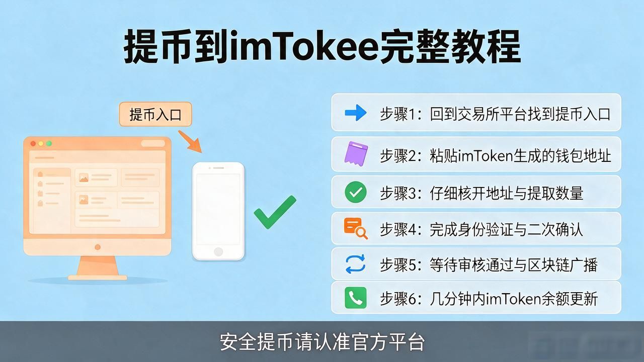 提币到imtoken钱包完整教程