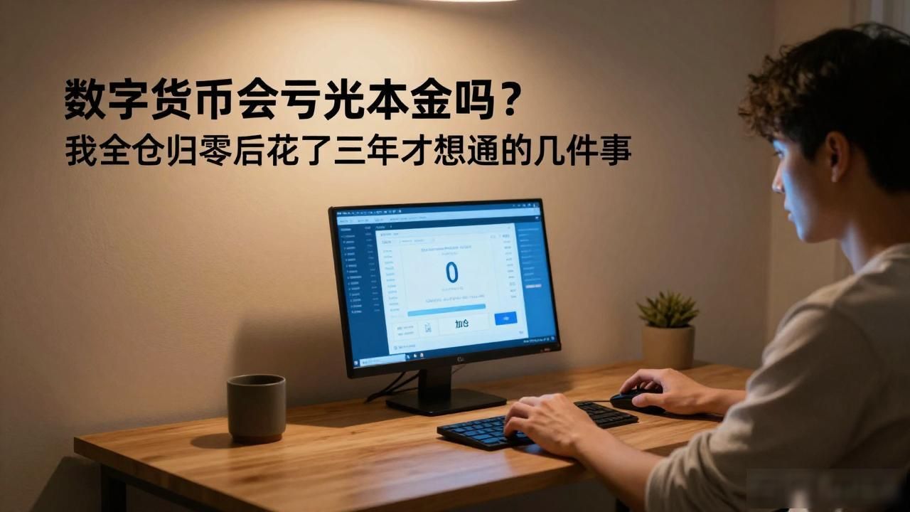 数字货币会亏光本金吗？我全仓归零后花了三年才想通的几件事