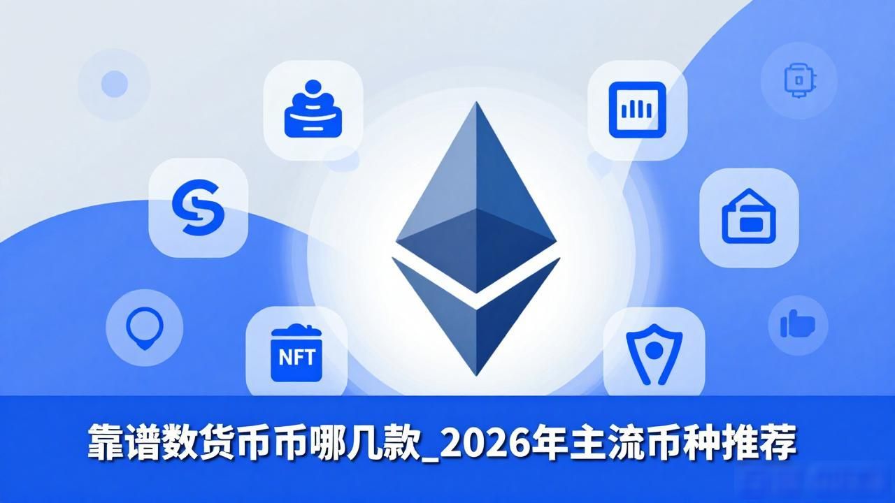靠谱数字货币哪几款_2026年主流币种推荐
