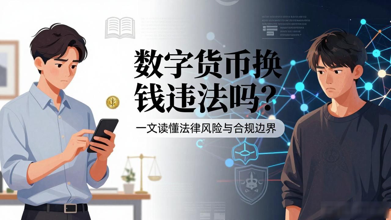 数字货币换钱违法吗？一文读懂法律风险与合规边界