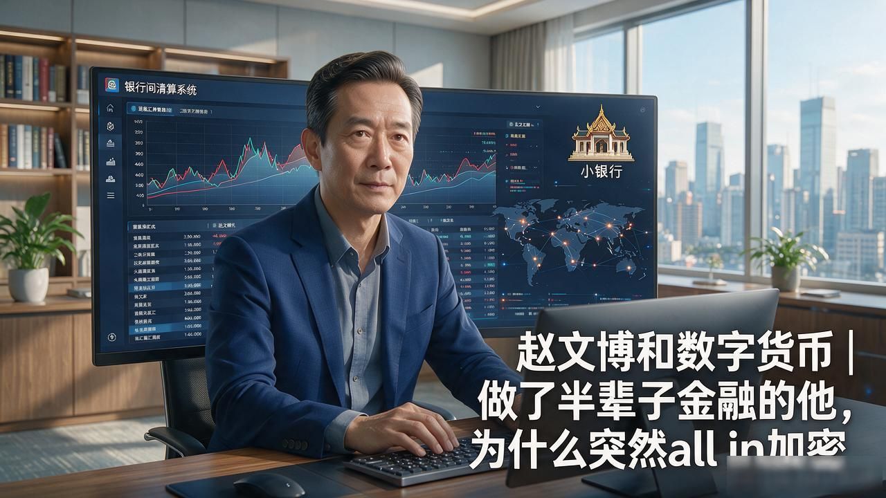 赵文博和数字货币｜做了半辈子金融的他，为什么突然all in加密