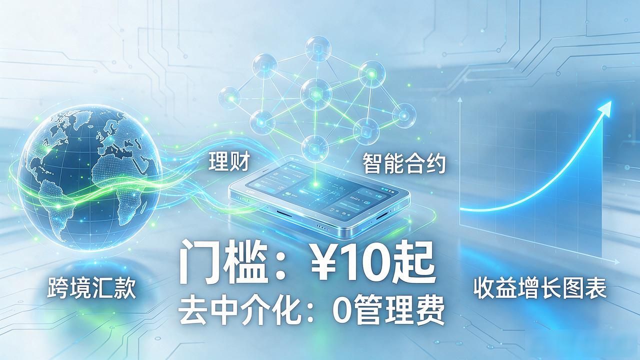 数字货币三个首要用处：跨境汇款、理财、智能合约，比炒币实在