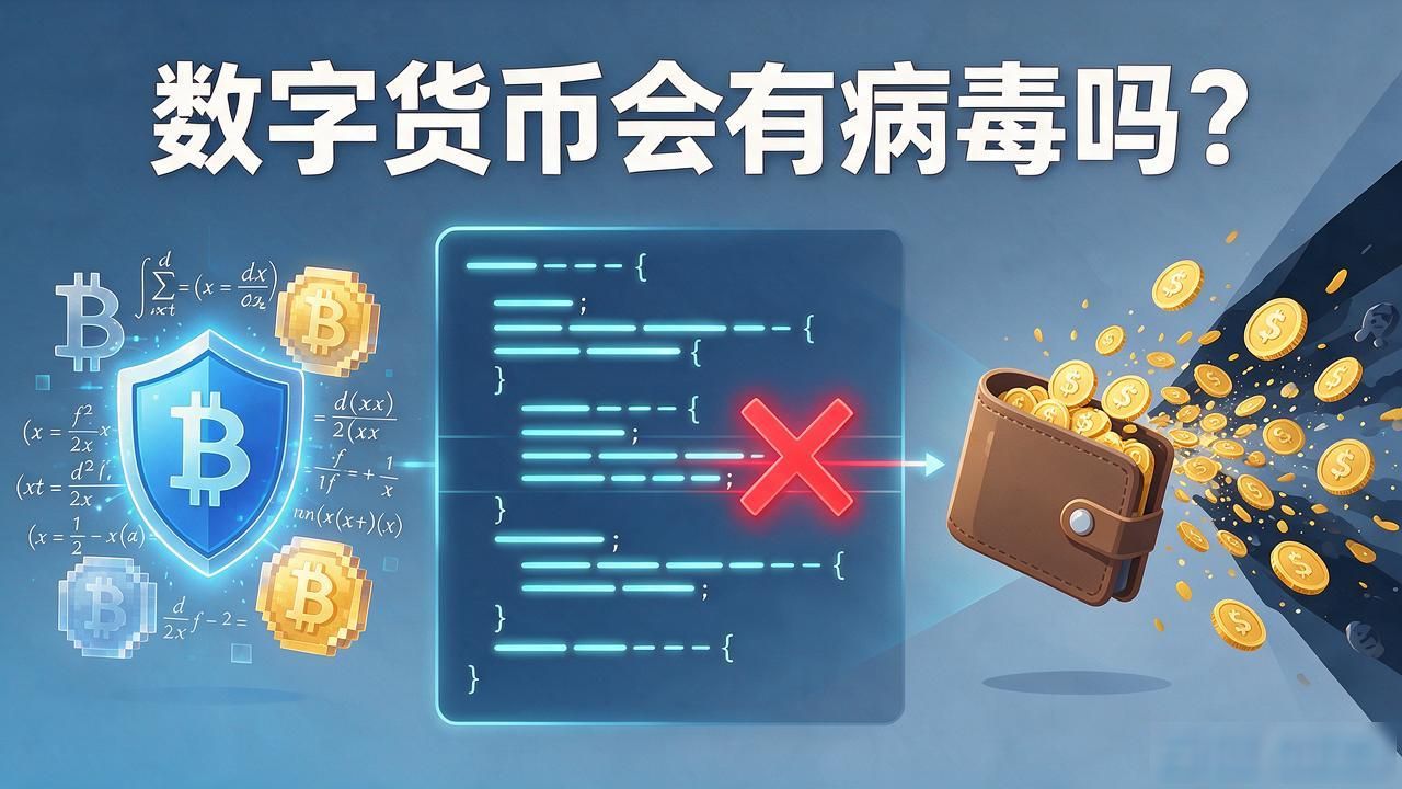 数字货币会有病毒吗？做了五年安全的人，把这事给你掰扯清楚