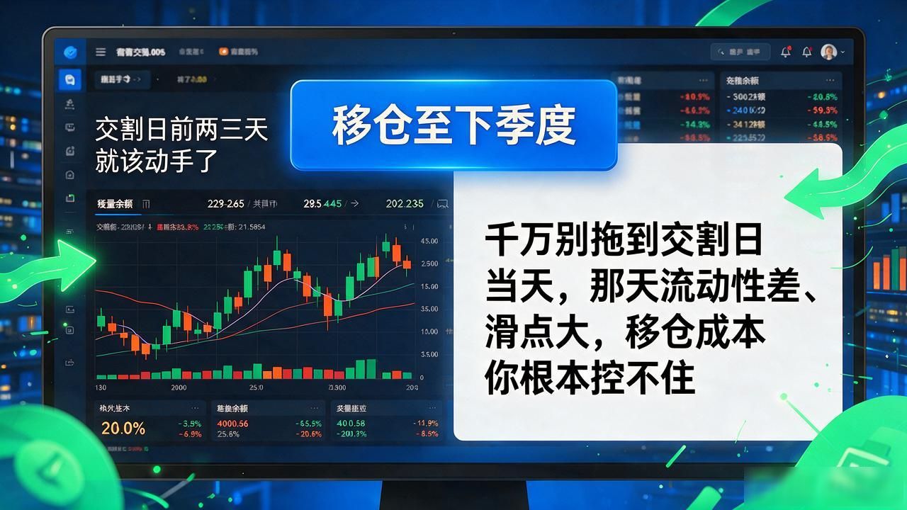 数字货币合约几点交割？交割日几点结算、怎么移仓不踩坑