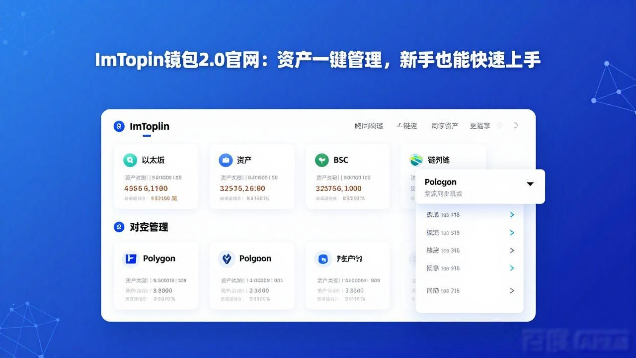 ImToken钱包2.0官网：资产一键管理，新手也能快速上手