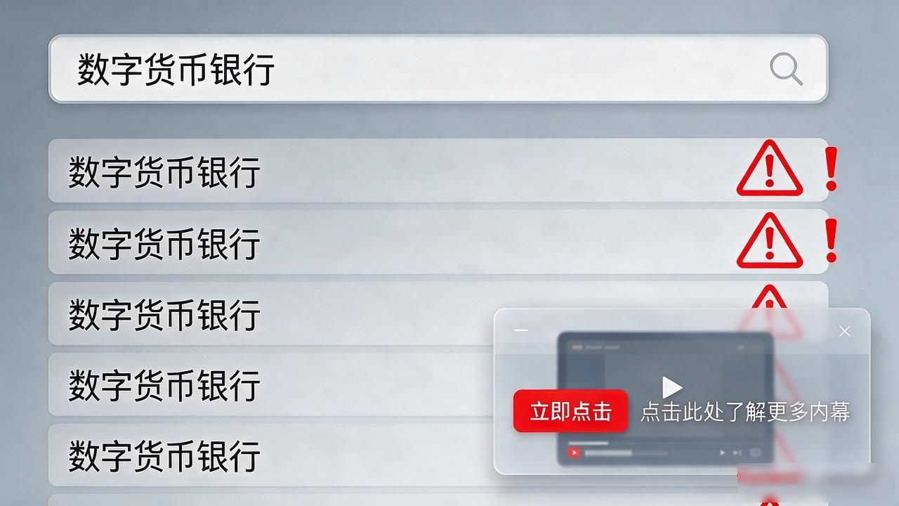 别急着点！那些网传的数字货币银行网址大全，坑比你想象的多