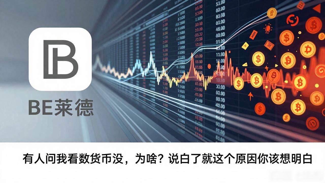 有人问我看数字货币没，为啥？说白了就这几个原因你该想明白