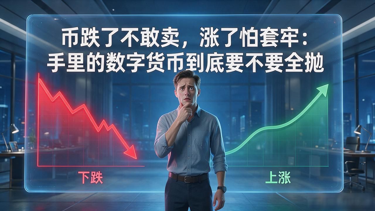 币跌了不敢卖，涨了怕套牢：手里的数字货币到底要不要全抛