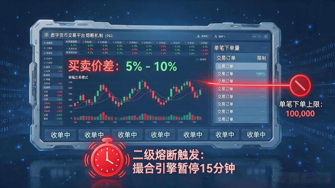 数字货币熔断机制到底怎么触发？闪崩时你的账户怎么被保护