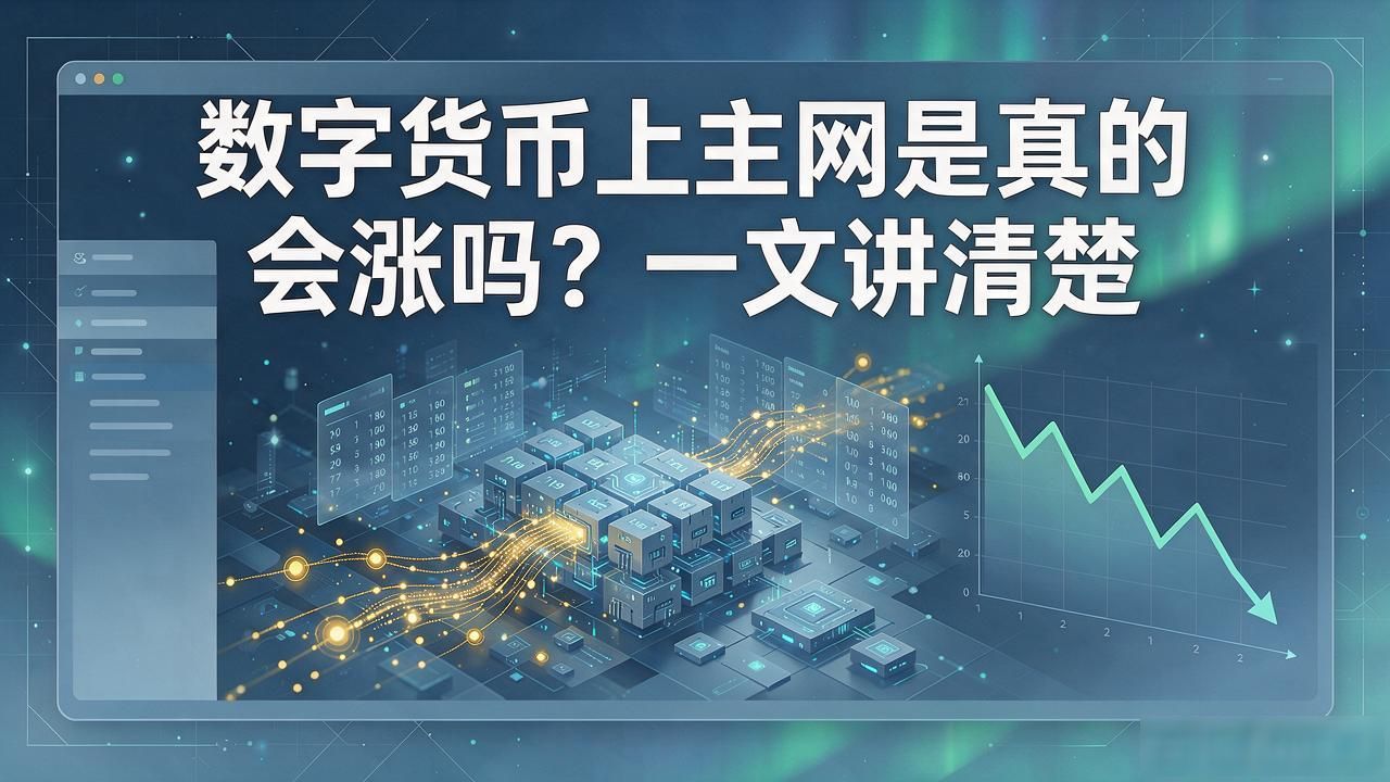 数字货币上主网是真的会涨吗？一文讲清楚