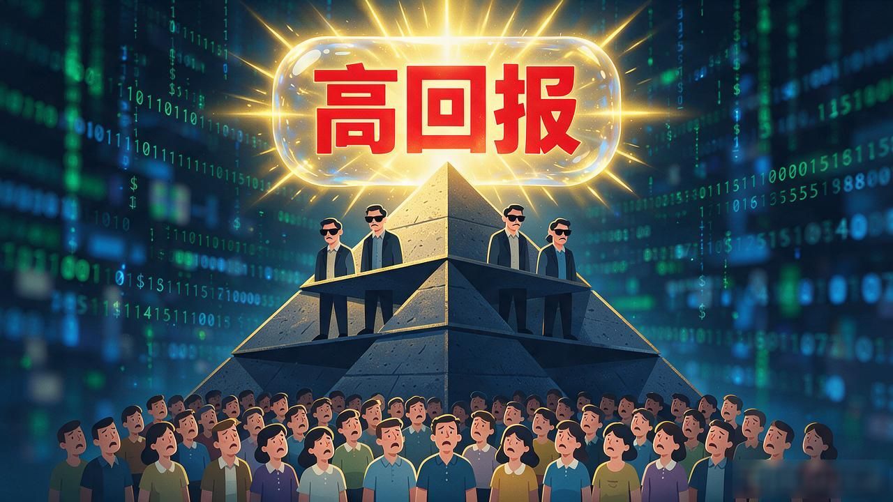 别被"高回报"忽悠！这些数字货币项目藏着传销陷阱