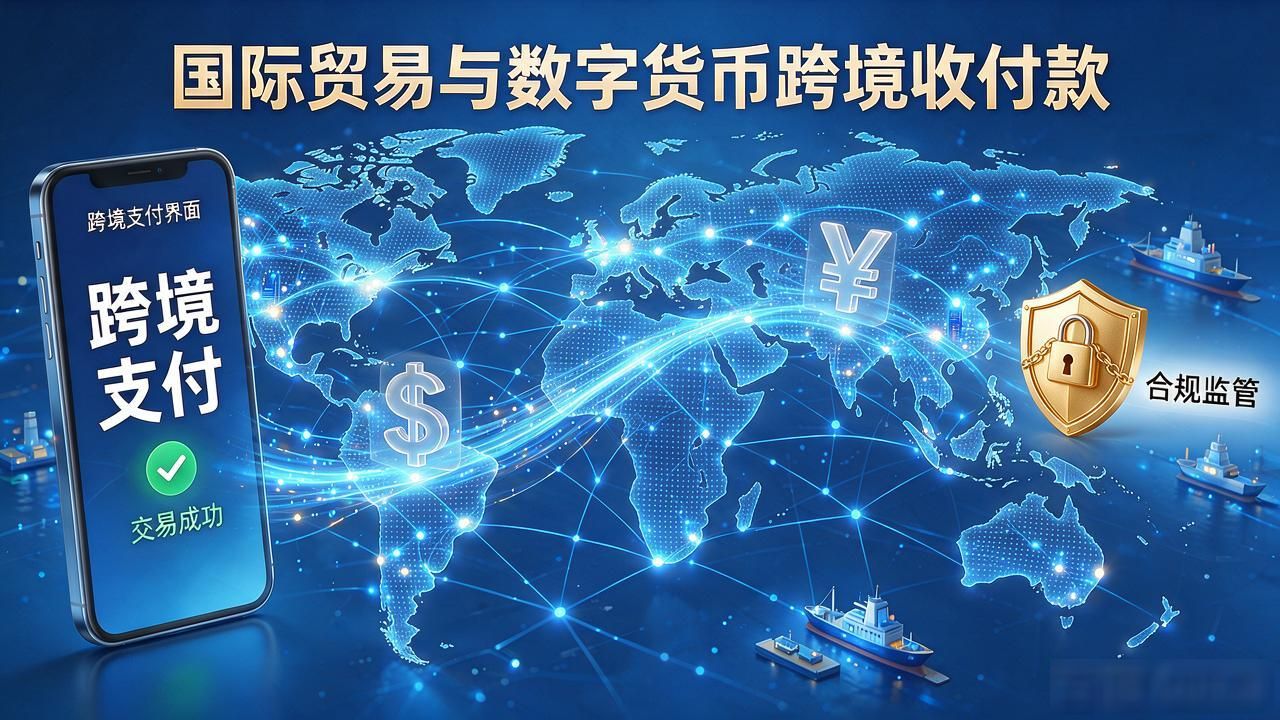 跑外贸的都该留意，国际贸易用数字货币后跨境收付款真省时间