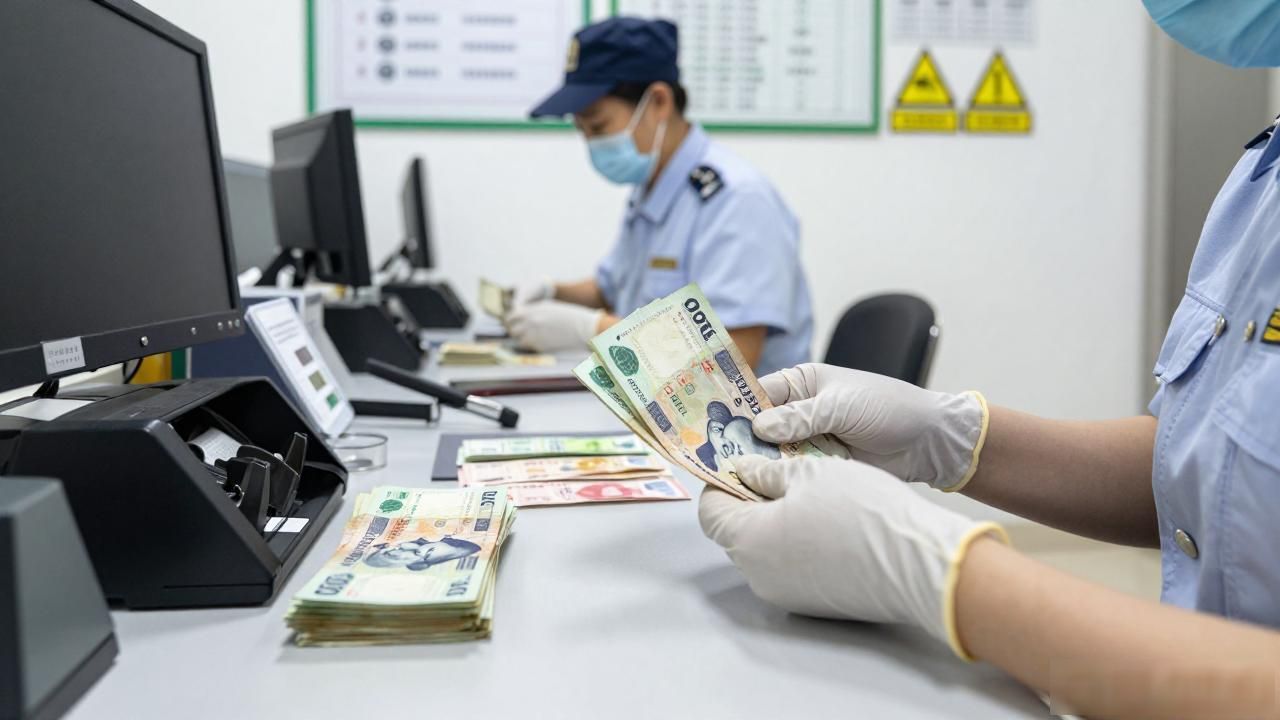数字货币全面推行后，银行柜台那些旧钞票到底该怎么处理