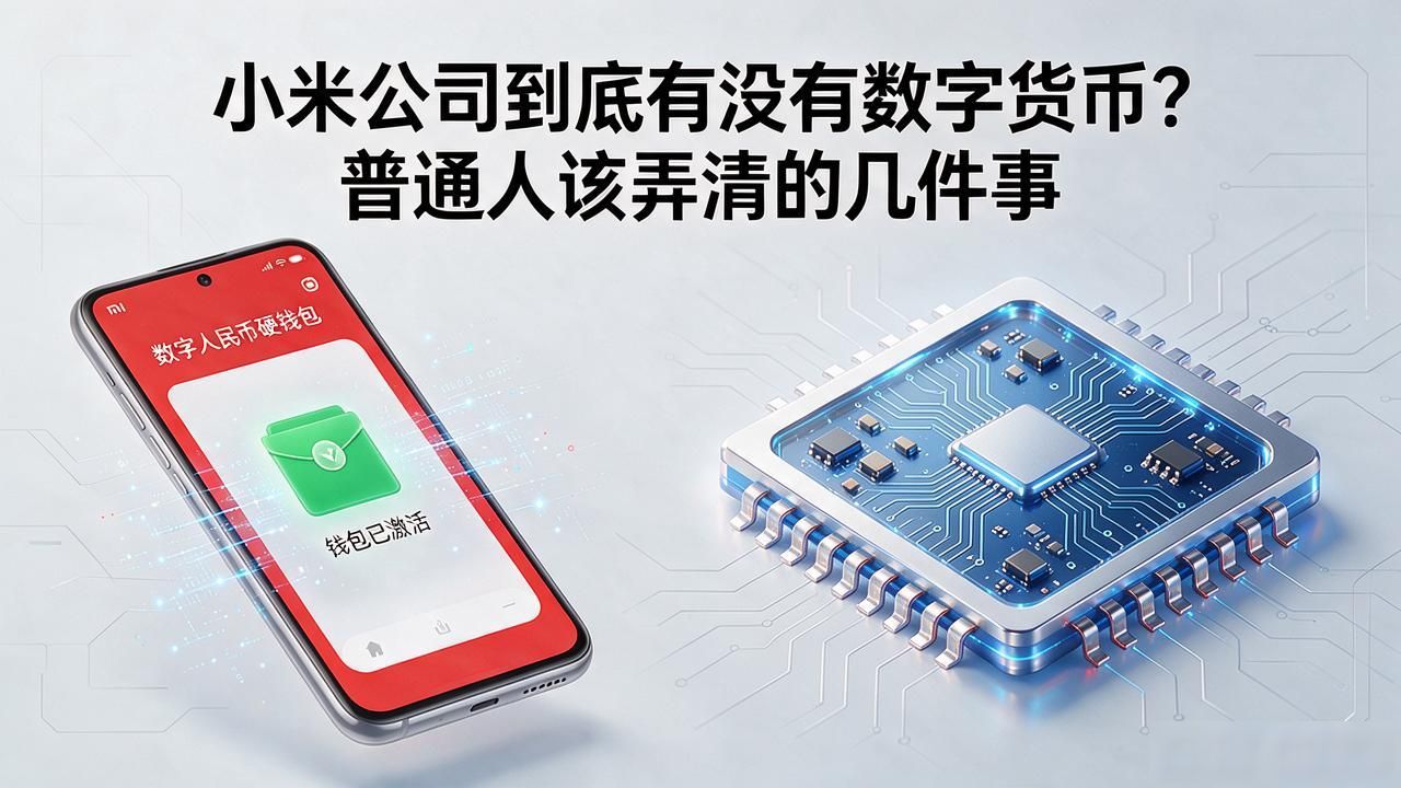小米公司到底有没有数字货币？普通人该弄清的几件事