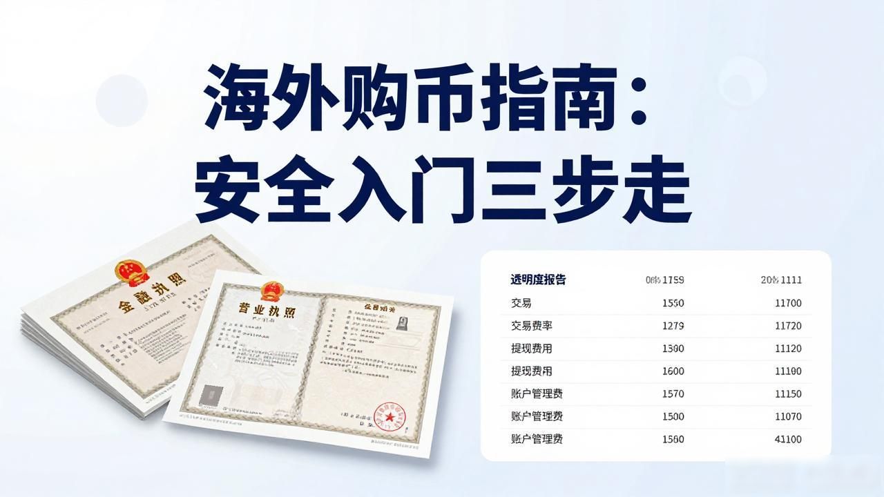 海外购币指南：安全入门三步走