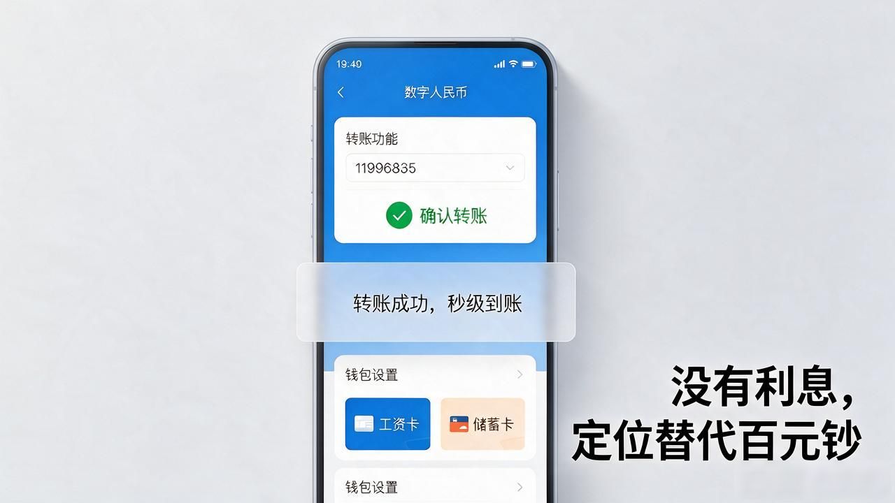 以后数字货币怎么用？付钱存钱转账全说清