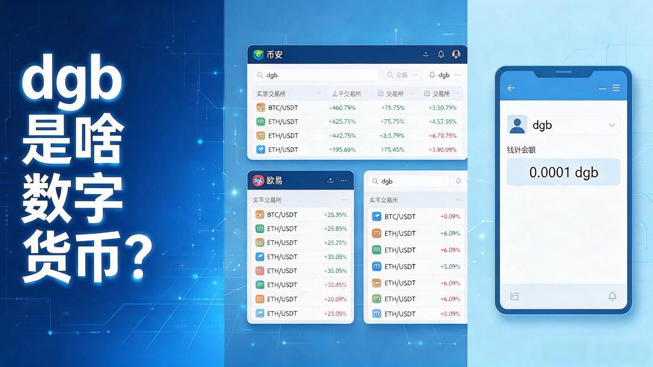 dgb是啥数字货币？在币圈混了六年的老币民给你掰扯清楚